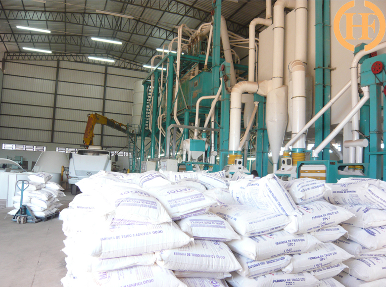Brazil 80TPD wheat flour mill line