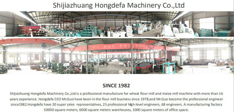 hongdefa machinery for grain milling project