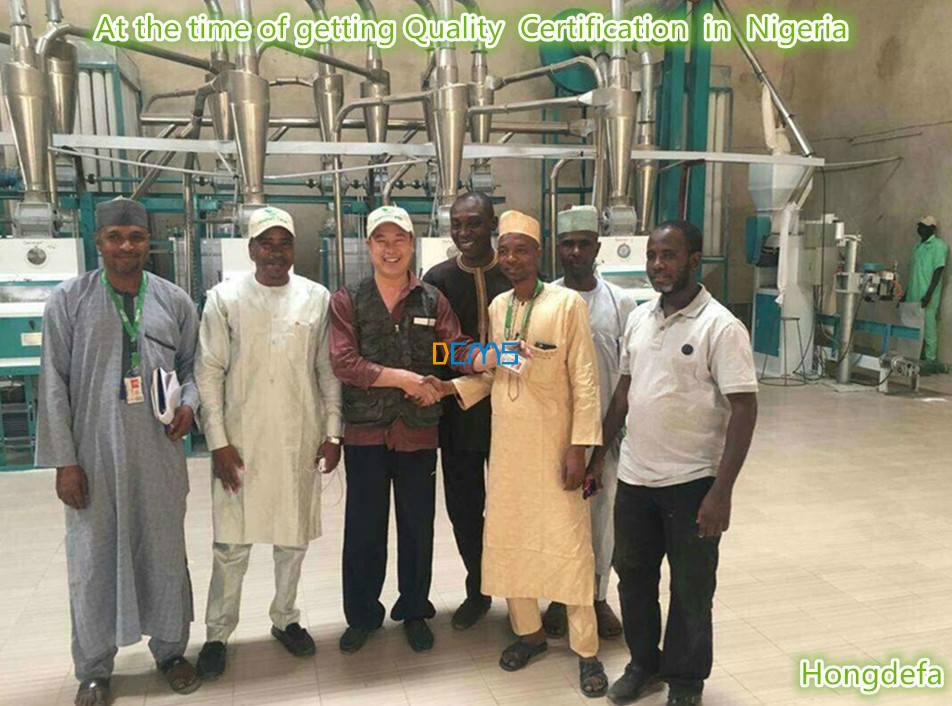  Congrat:Flour mill get Nigeria certificate
