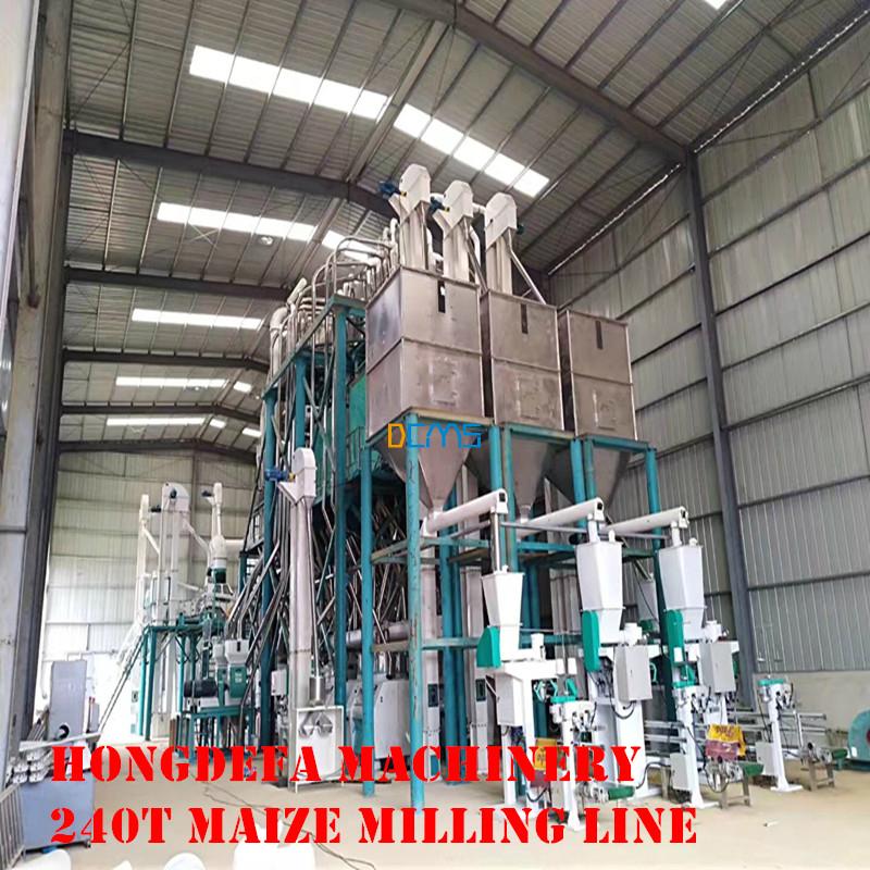 240t maize meal maize flour milling plant in Angola
